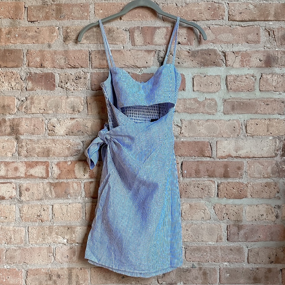 BNWT Reformation Playa Dress in Seashore Stripe